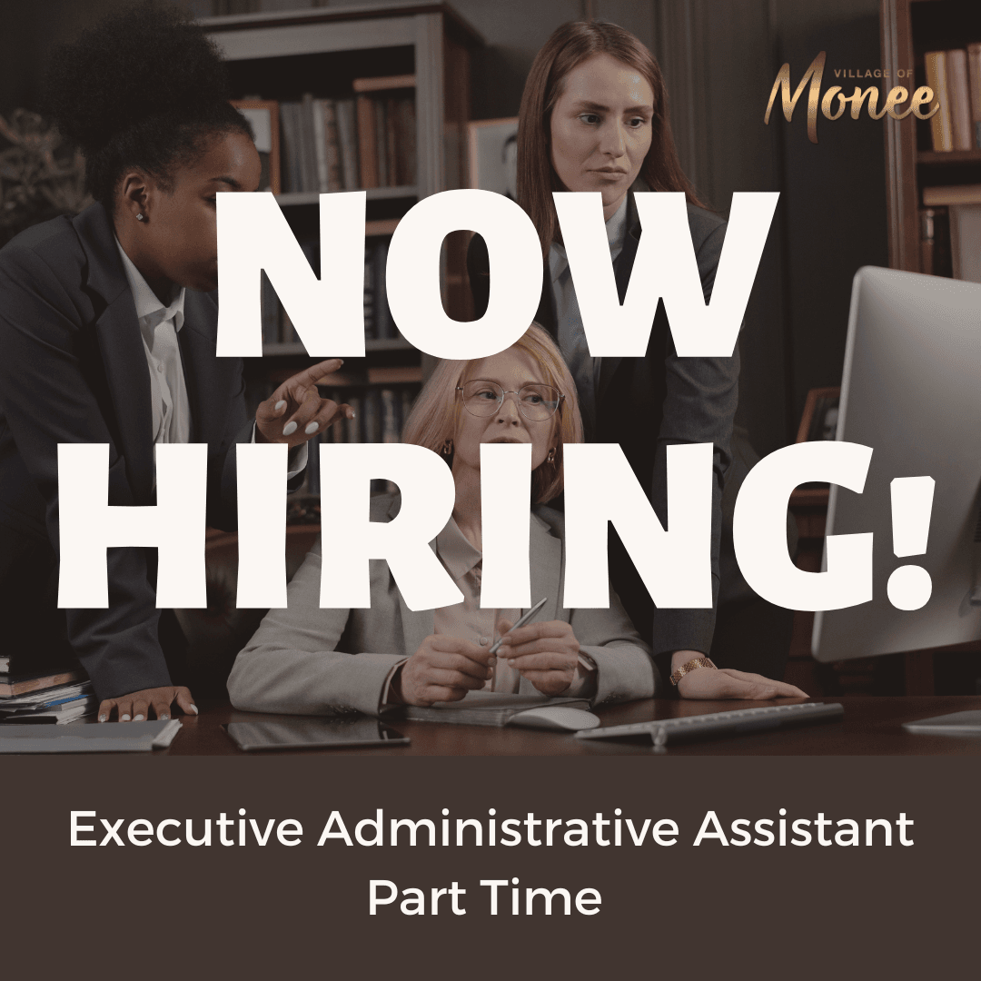 NOW HIRING: Executive Administrative Assistant - Part Time