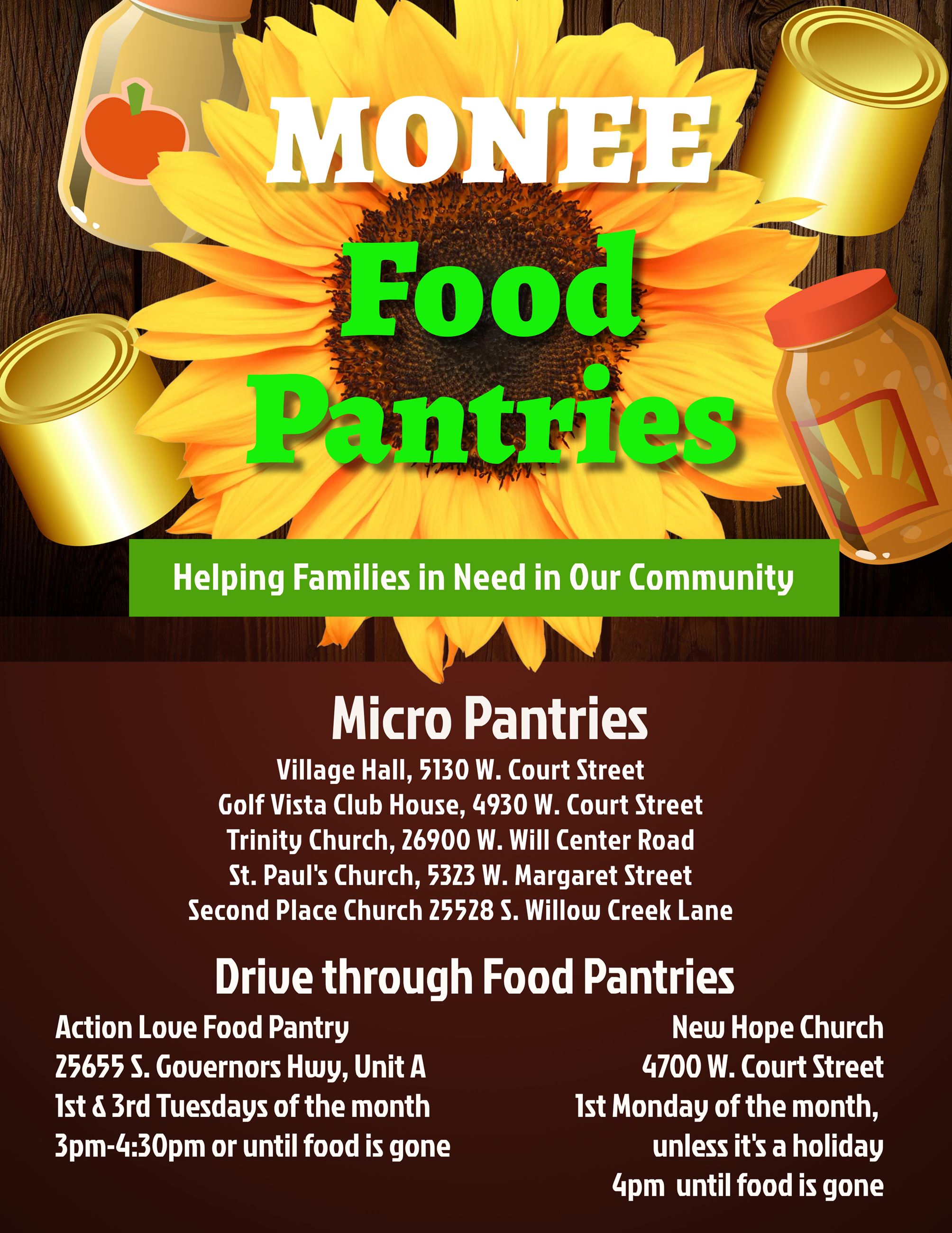 Micro Pantries Food Pantries