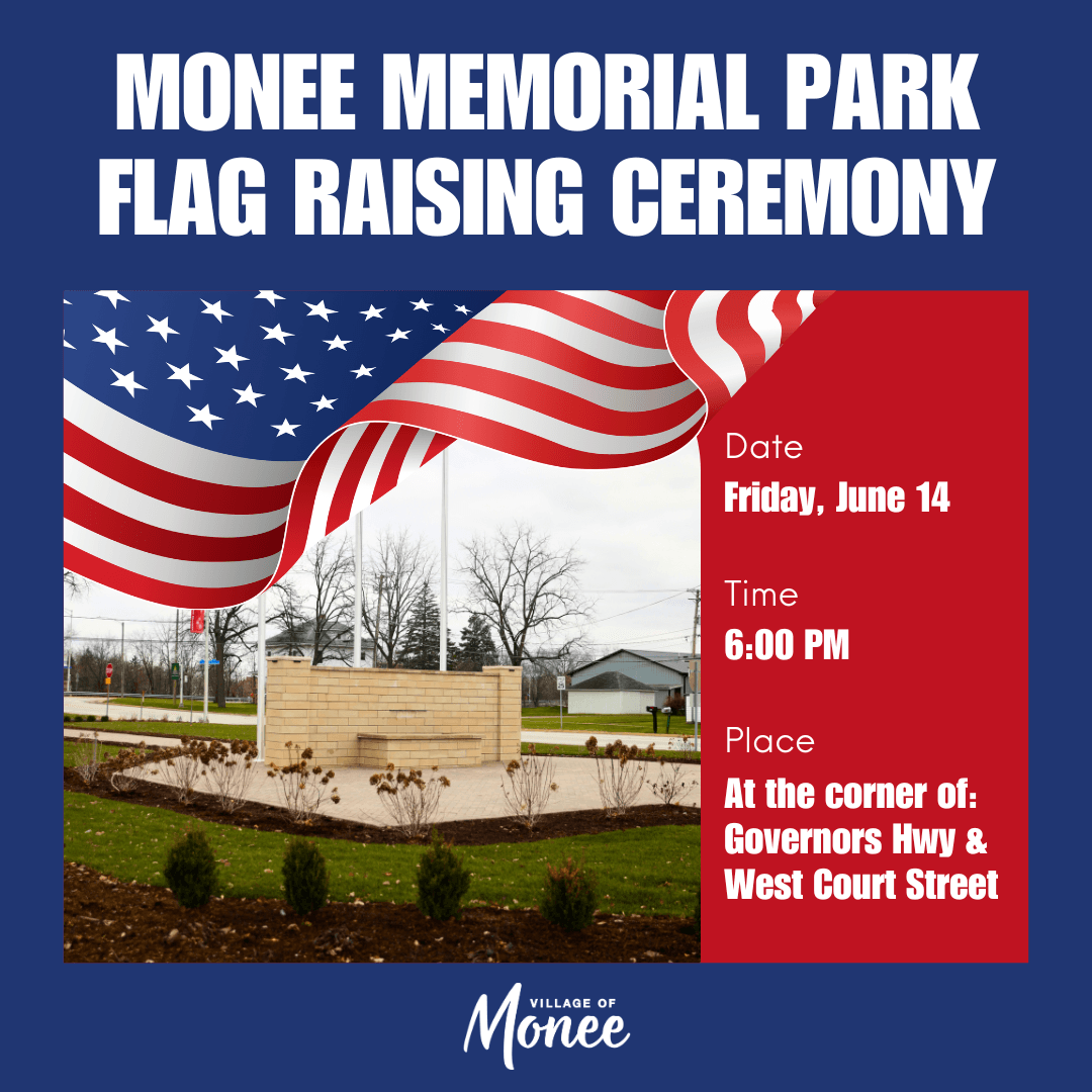 flag raising flyer