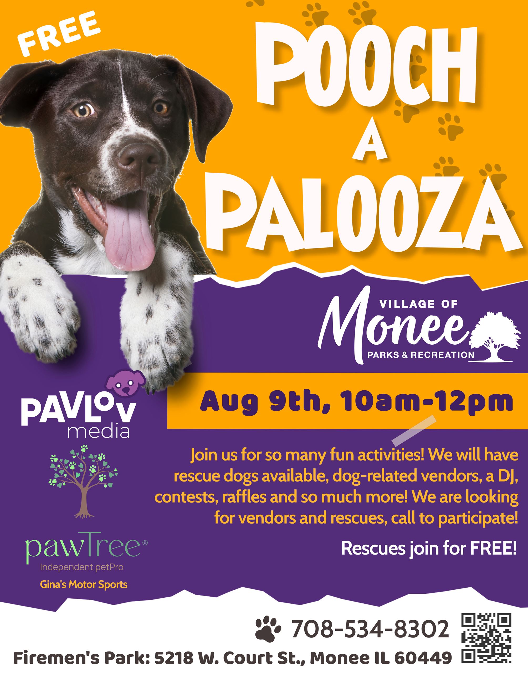 Pooch-a-Palooza 2025 W Sponsors v3