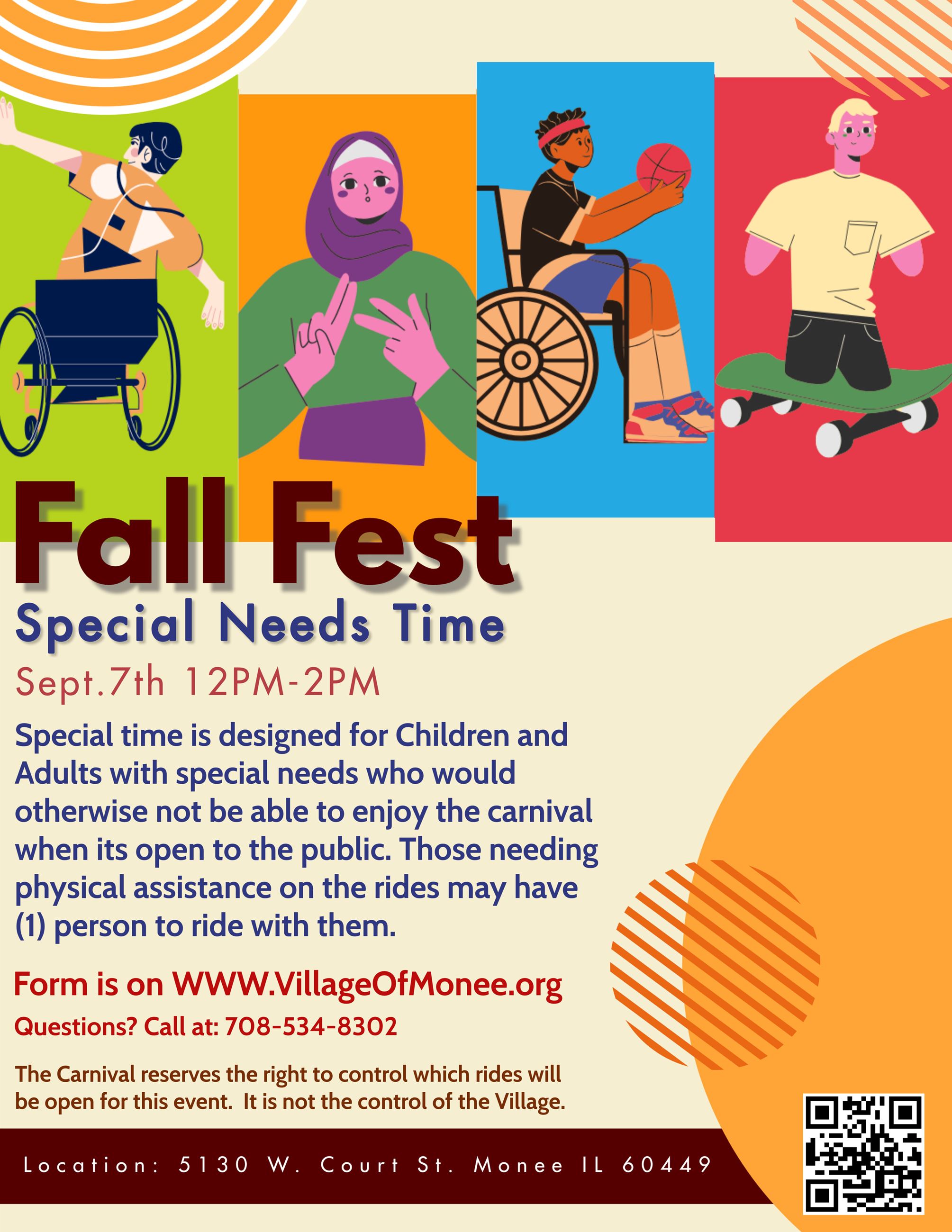 Special Needs Fall Fest 2025