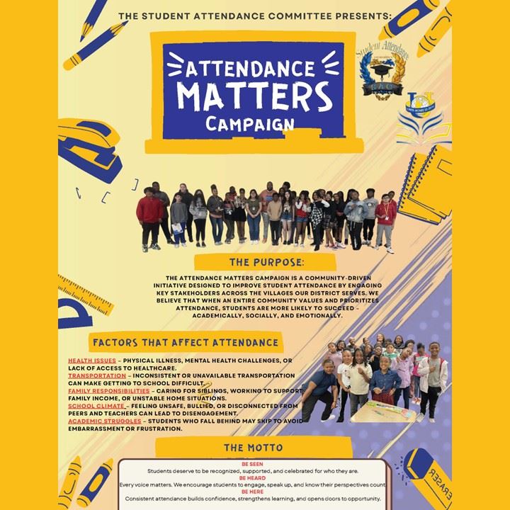 Attendance Matters Campaign 1x1